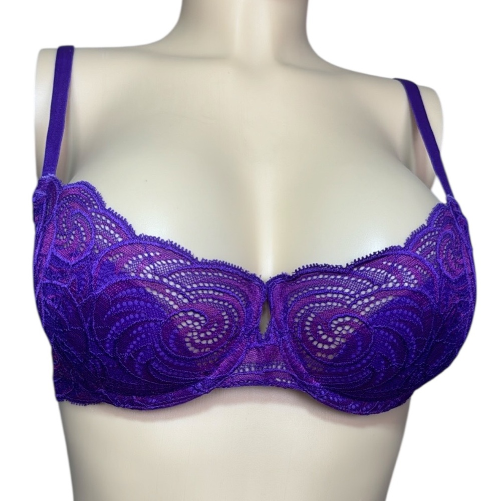 Victoria secret Elegant Purple Lace Bra 34C